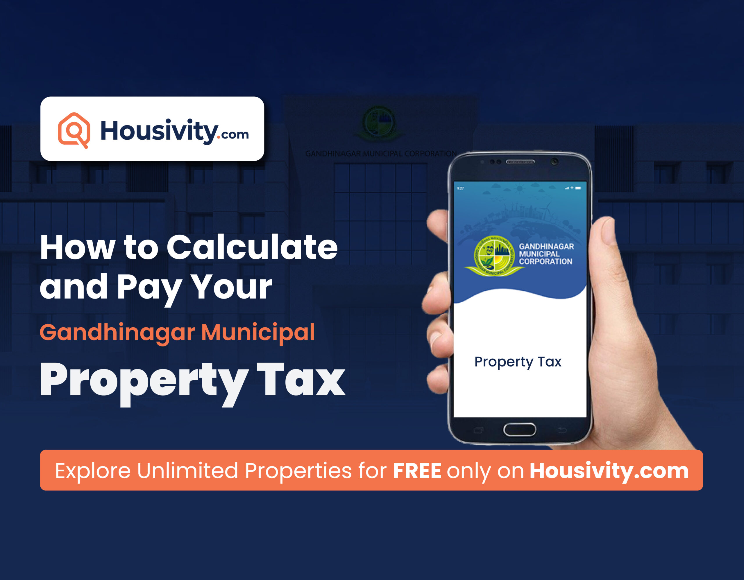 How to Calculate and Pay Your Gandhinagar Municipal Property Tax